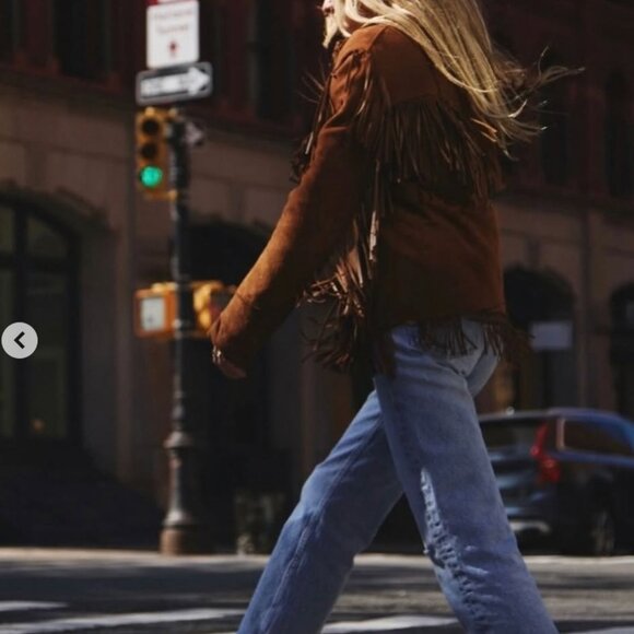 Vintage Western Fringe jacket DOEN for  BOHO exposure - Picture 6 of 10